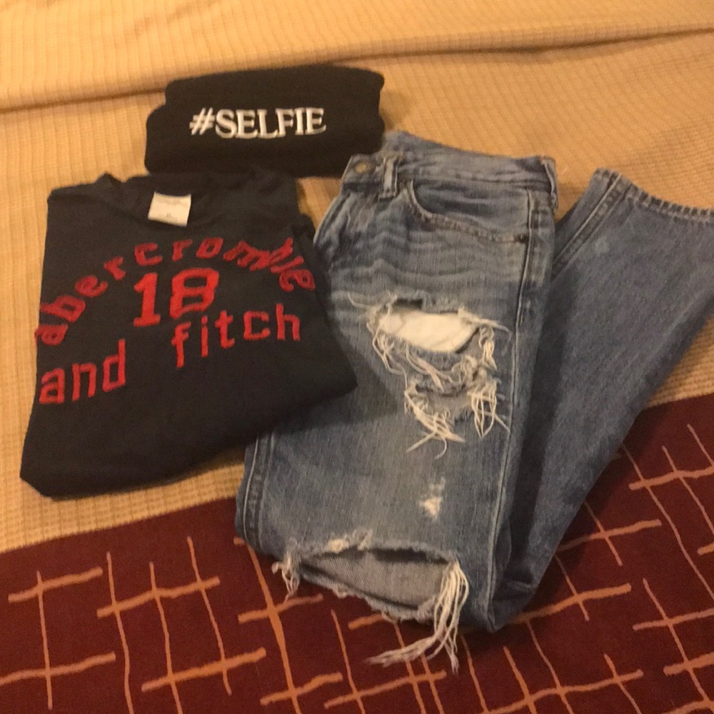 Jeans 10 & Shirt M - Picture 1 of 7